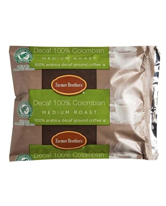 100% Colombian Decaf Ground Coffee 40 Pk 2 Oz By Farmer Brothers - Image 3