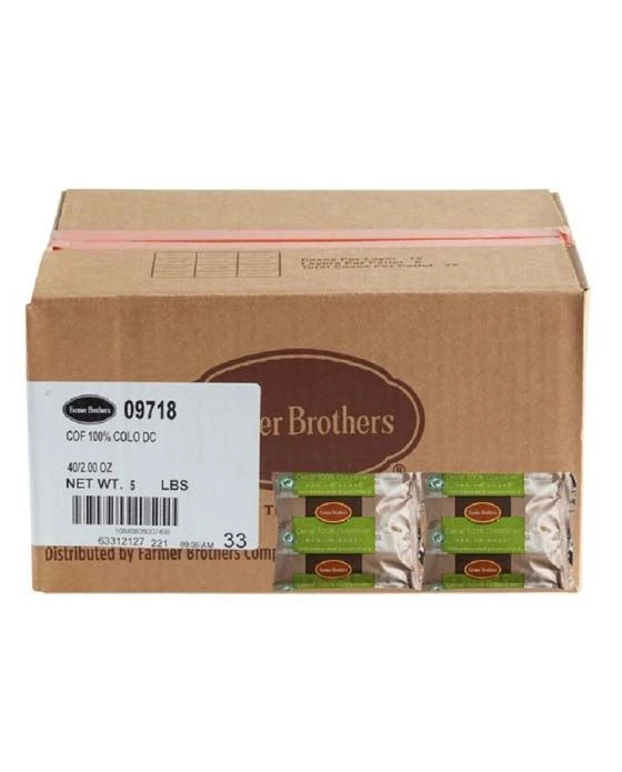 100% Colombian Decaf Ground Coffee 40 Pk 2 Oz By Farmer Brothers - Image 2