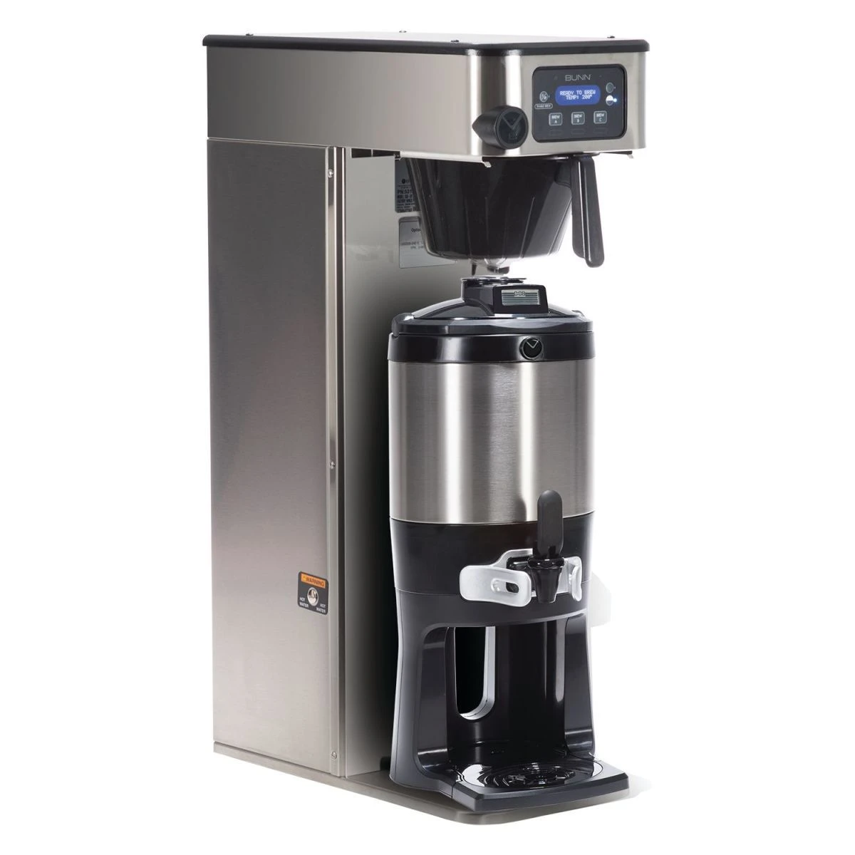 BUNN® Bunn 53100.0001 BrewWISE ICB-DV Infusion Stainless Steel Dual Voltage Tall Coffee Brewer - 120V Or 120/208V-240V, 4050W