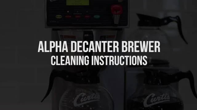 Curtis ALP1GT12A000 Alpha® G3 Decanter 1 Station With 1 Lower Warmer - 120V - Image 4