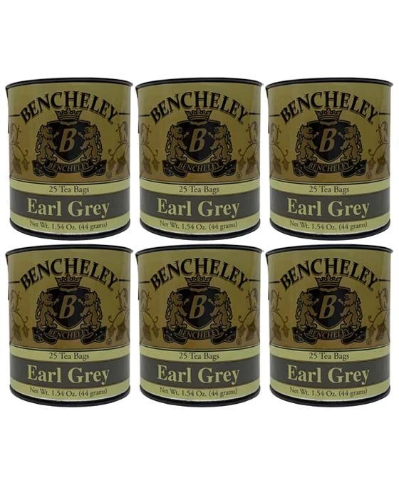 Bencheley Tea Bags, 6/25 Ct Earl Grey Tea