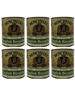 Bencheley Tea Bags, 6/25 Ct English Breakfast Decaffeinated Tea