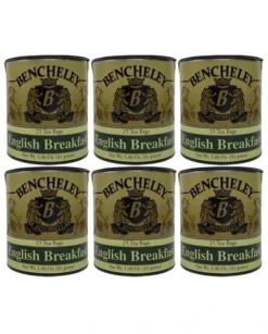 Bencheley Tea Bags, 6/25 Ct English Breakfast Tea