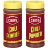 Cain's Chili Powder, 2 Bottle 9.75 Oz Each