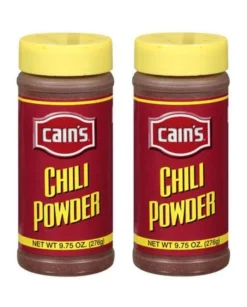 Cain's Chili Powder, 2 Bottle 9.75 Oz Each