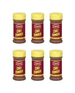 Cain's Chili Powder, 6 Bottles, 1.9 Oz Each