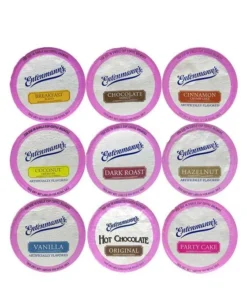 Entenmann's Coffee Single Serve Cups Assortment, 9 Flavors/4 Cups Each