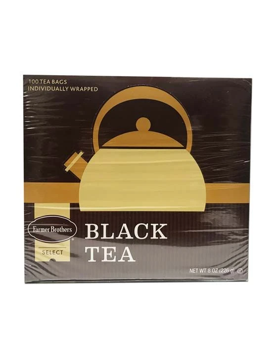 Farmer Brothers Black Tea: 1 Box Regular & 1 Box Decaf - Image 5