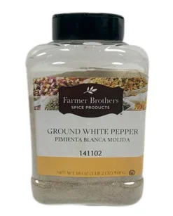 Farmer Brothers Ground White Pepper (1 Bottle/1 Lb 2 Oz)