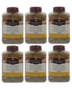 Farmer Brothers Steak Seasoning (6 Bottles/28 Oz Ea.)