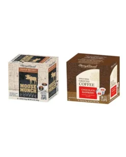 Harry & David Coffee Combo, Maple Walnut, Chocolate Raspberry 2/18 Ct Boxes