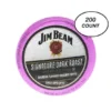 Jim Beam Dark Roast Single Serve Coffee, 200 Count Keurig 2.0 Compatible