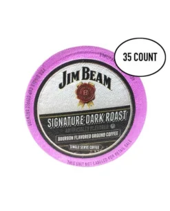 Jim Beam Dark Roast Bourbon Flavored Single Serve Cups, 35 Cups