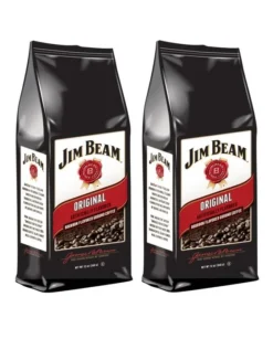 Jim Beam Original Bourbon Flavored Ground Coffee, 2 Bags (12 Oz Ea.)