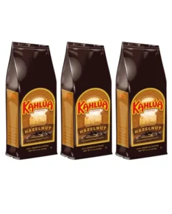 Kahlua Hazelnut Gourmet Ground Coffee (3 Bags/12 Oz)