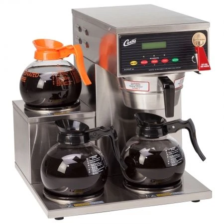 Curtis ALP3GTL12A000 G3 Alpha® Decanter 3 Station With 3 Lower Left Warmers - Image 2