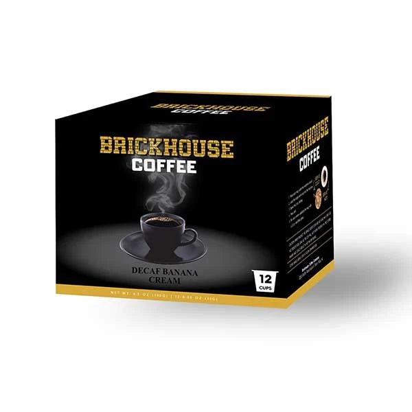 Brickhouse Single Serve Coffee, Decaf Banana Cream, 72 Count - Image 2