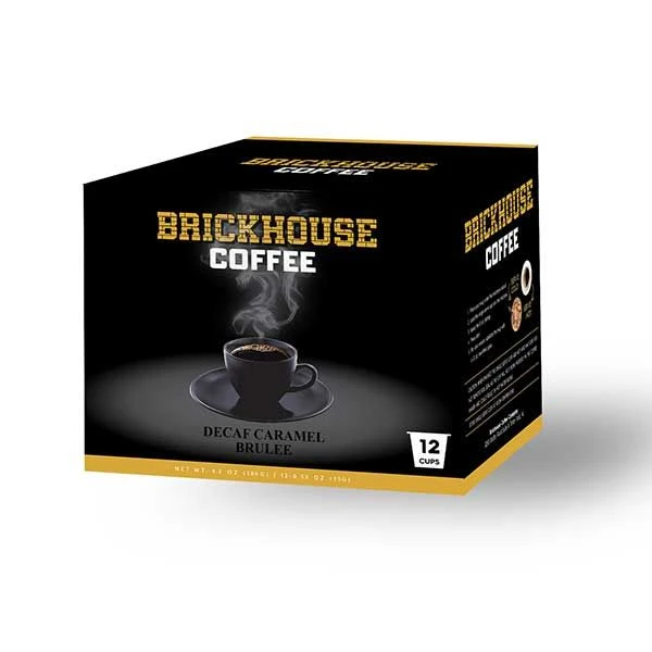 Brickhouse Single Serve Coffee, Decaf Caramel Brulee, 72 Count - Image 2