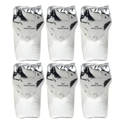 Brickhouse Donut Blend, Medium Roasted Whole Bean Coffee, 6/5LB Bags (30lbs)