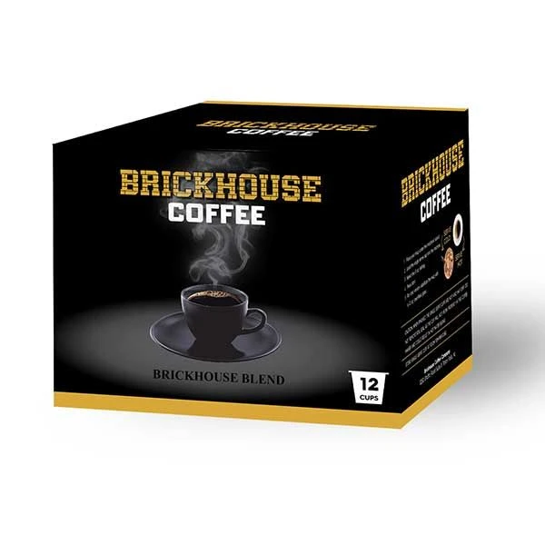 Brickhouse Single Serve Coffee, BRICKHOUSE Blend - 100% Colombian Dark Roast, 72 Count - Image 2