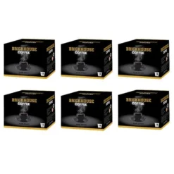 Brickhouse Single Serve Coffee, BRICKHOUSE Blend - 100% Colombian Dark Roast, 72 Count