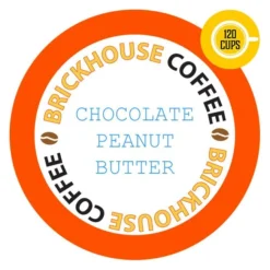 Brickhouse Single Serve Coffee, Chocolate Peanut Butter, 120 Count
