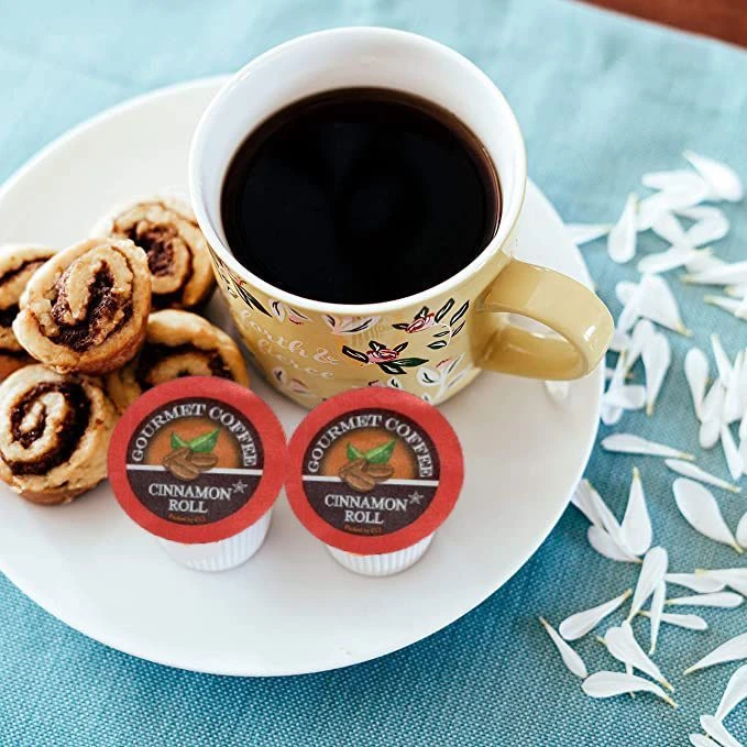 Cinnamon Roll Coffee, 100 Single Serve Cups - Image 2