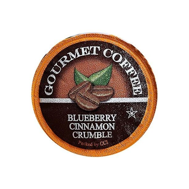 Coffee Lovers Single Serve Sampler: Blueberry Cinnamon Crumble, Chocolate Peanut Butter, Cinnamon Roll, French Vanilla, Hazelnut Cream And Southern Pecan (6 Cups Per Flavor) - Image 7