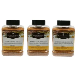 Farmer Brothers Barbecue Rub Special (3 Bottle/1 Lb 11 Oz )