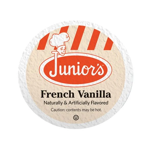 Juniors Most Fabulous French Vanilla, Medium Roast Single Single Serve 2/18 Count - Image 3