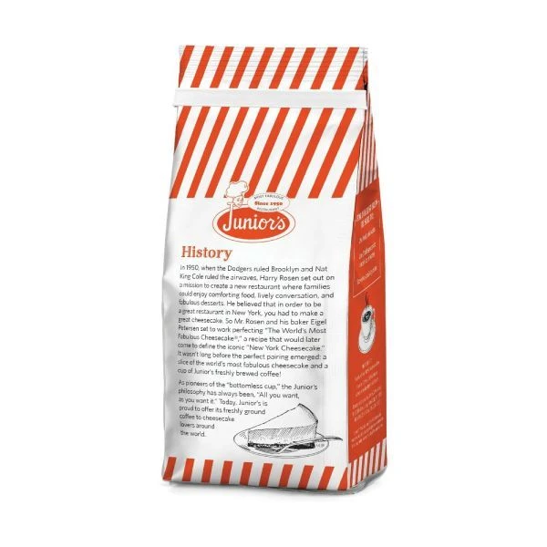 Junior's Most Fabulous Hazelnut Torte Ground Coffee, 12 Oz Bag - Image 3
