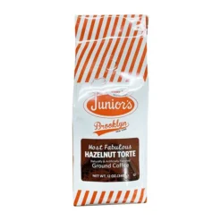 Junior's Most Fabulous Hazelnut Torte Ground Coffee, 12 Oz Bag