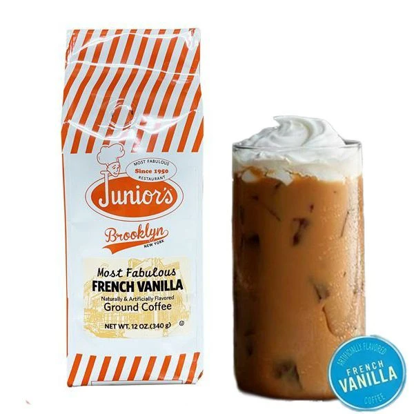 Junior's Most Fabulous French Vanilla, Medium Roast Ground Coffee, 4/12 Oz Bags - Image 3