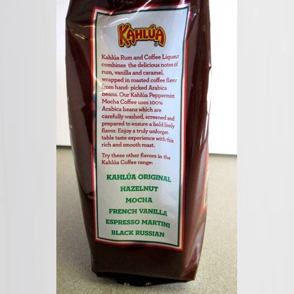 Kahlua Peppermint Mocha Gourmet Ground Coffee (6 Bags/12 Oz) - Image 3