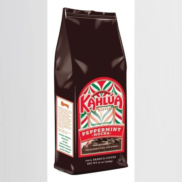Kahlua Peppermint Mocha Gourmet Ground Coffee (6 Bags/12 Oz) - Image 2