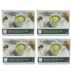 Matcha Green Tea Latte Single Serve K Cups 48 Cups Sweet Tea Latte