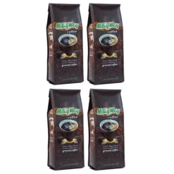 Milky Way Caramel, Nougat And Chocolate, Naturally And Artificially Flavored Ground Coffee,4/10 Oz Bags
