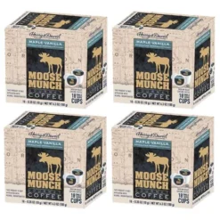 Moose Munch Maple Vanilla Single Serve Coffee By Harry & David, 4/18 Count