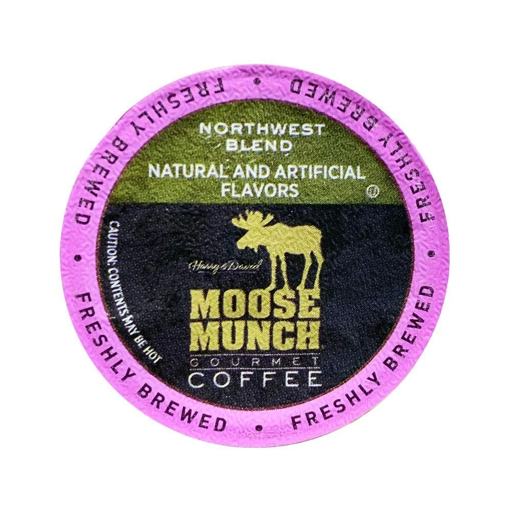 Moose Munch Northwest Blend Coffee Single Serve Coffee By Harry & David, 4/18 Count - Image 3